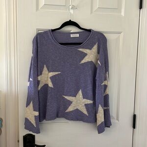 Lavender Star Sweater